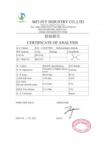 Wholesale N-ethyl-N-phenylbenzenemethanamine - High quality Diethylcarbamyl Chloride supplier in China CAS NO.88-10-8 – Mit-ivy